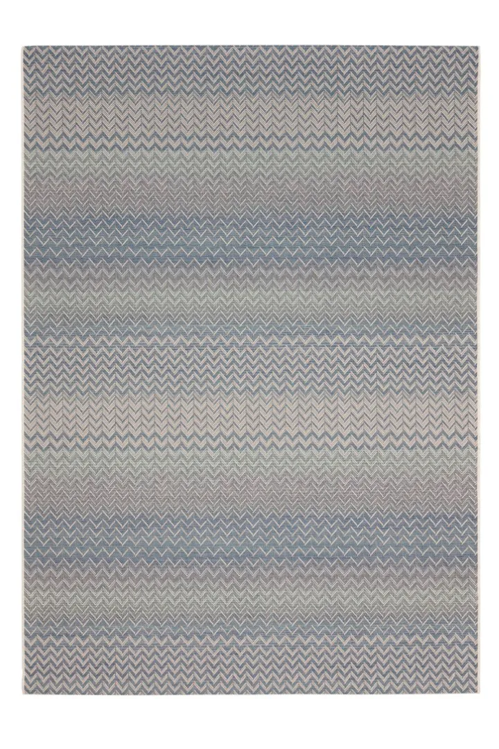 Venkovní koberec Ziggy, barva Blue/Beige