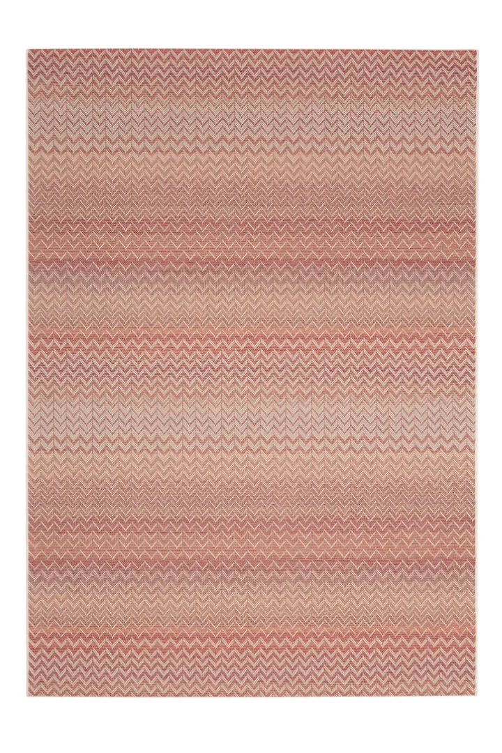 Venkovní koberec Ziggy, barva Red/Beige